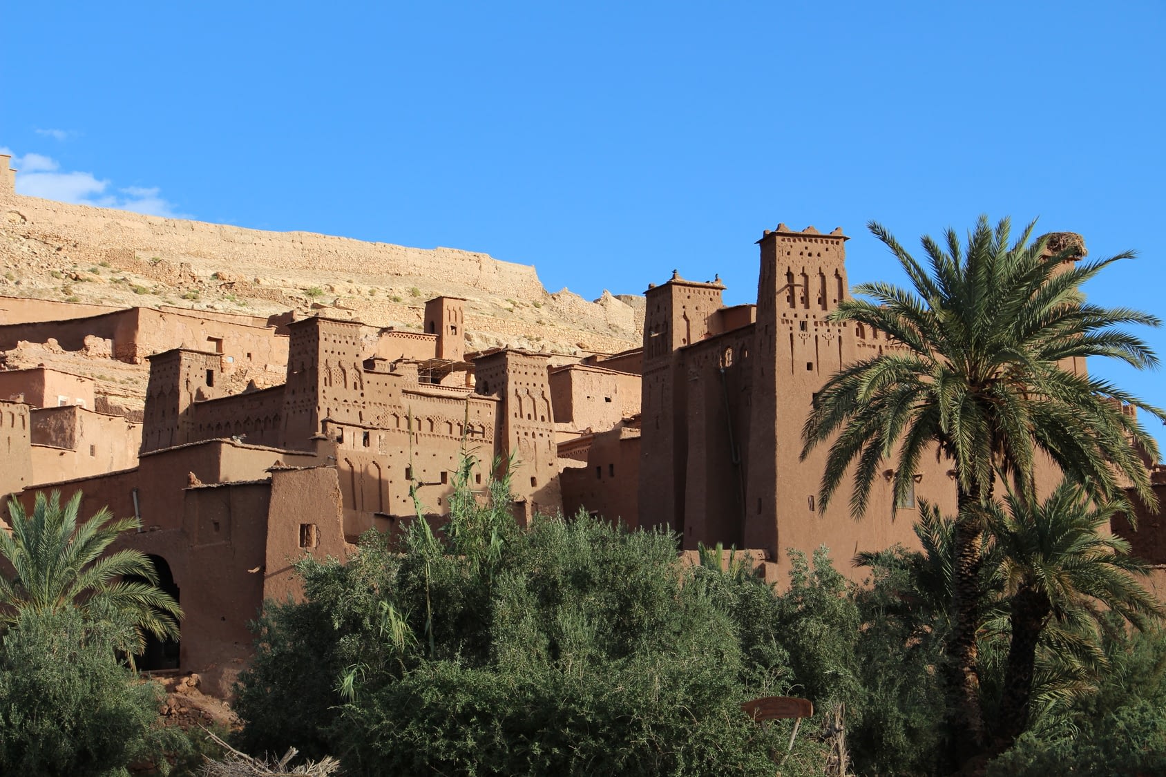 View of Ait Ben Haddou Kasbah. Ourzazate. Morocco Merzouga desert safari_Travel Tamegroute_Travel Tamgroute